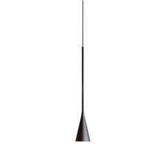 Bover LED závěsné svítidlo Skybell Plus, černé, Ø 6 cm