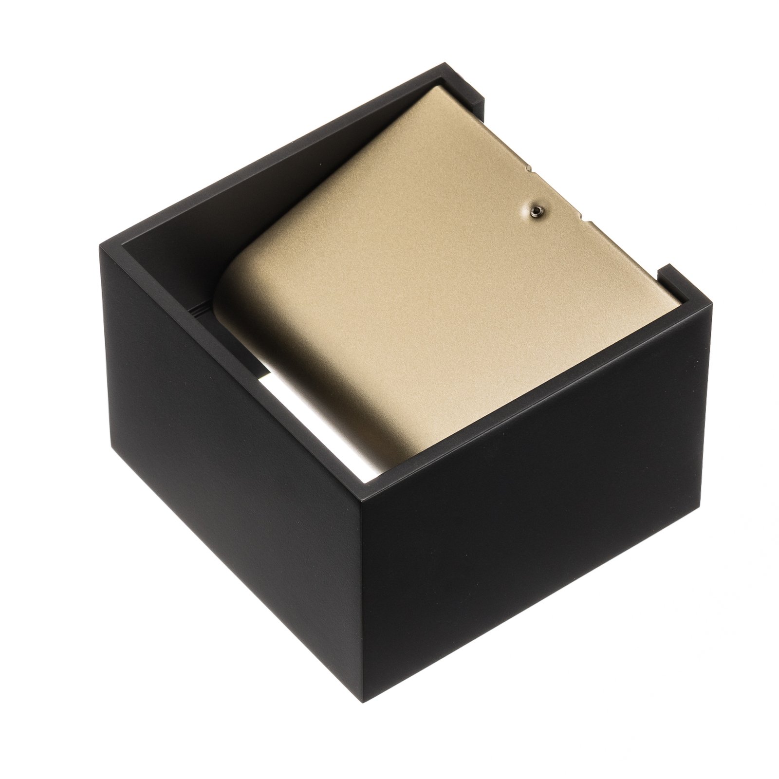 Logs In Aplique de Pared LED Dim-To-Warm Black/Brass - SLV