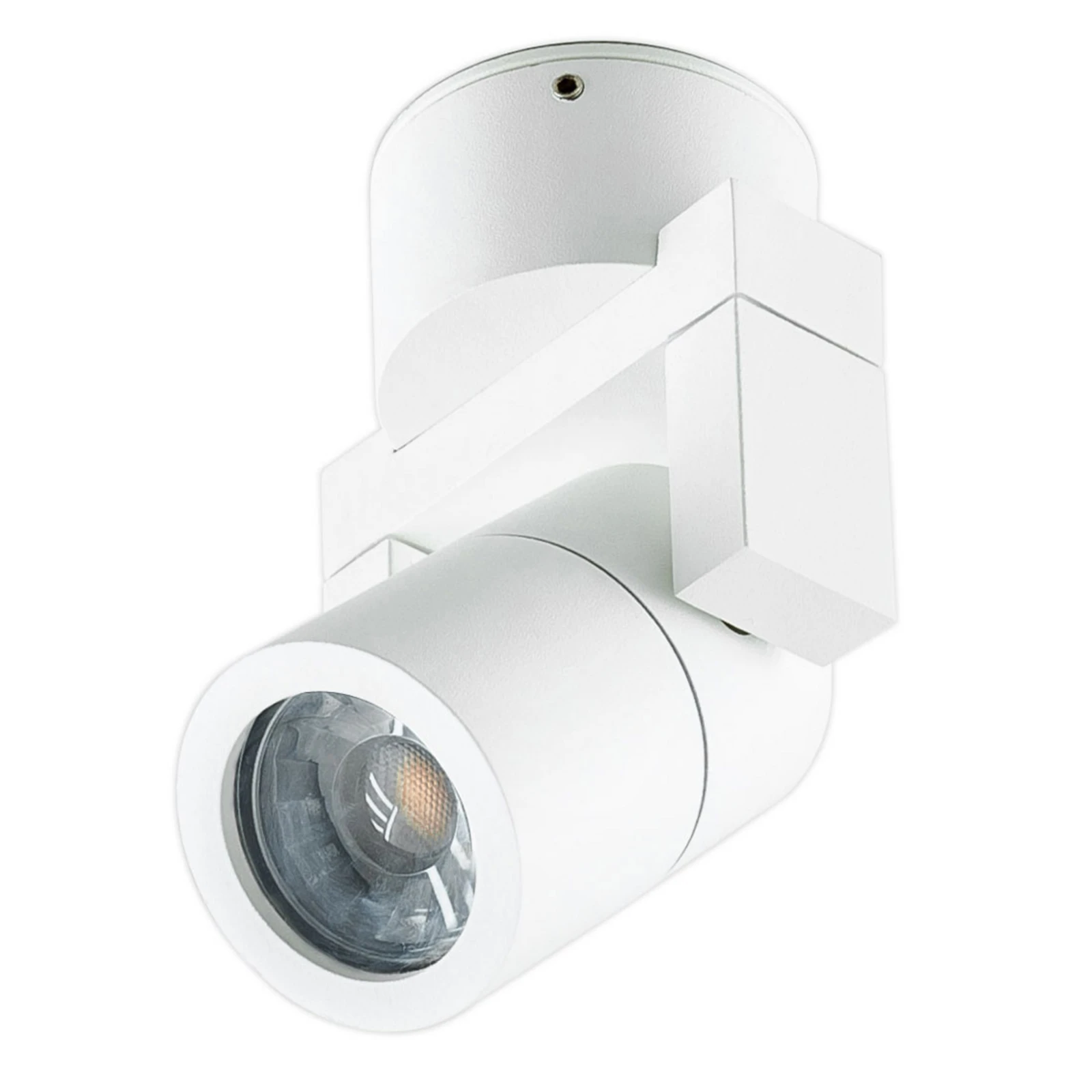 EVN 635001 Deckenanbauspot, IP54 rund weiß