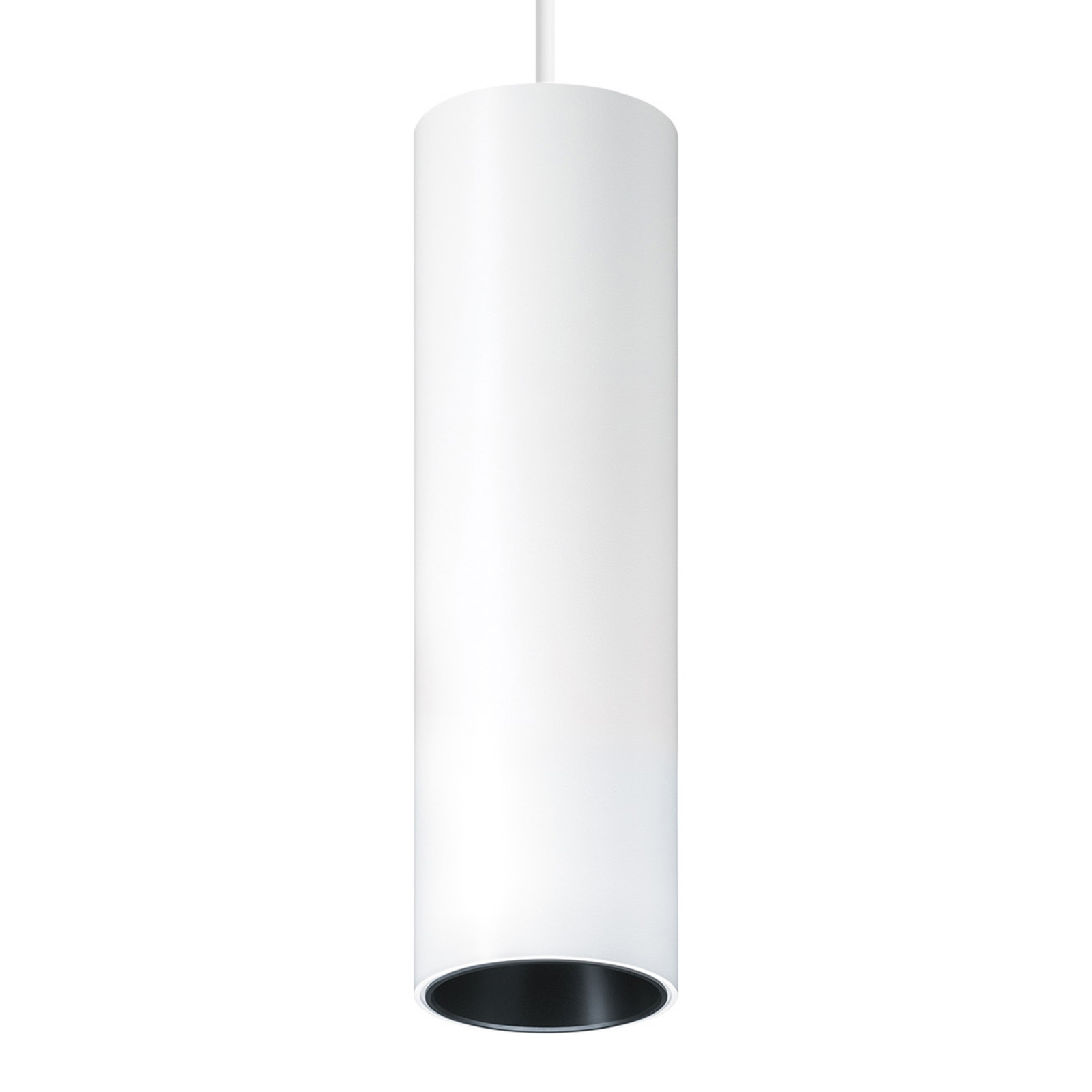 Zumtobel Panos LED-Hängeleuchte Ø 7cm weiß