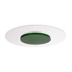 Zaniah LED ceiling light, 360° light, 24W, green