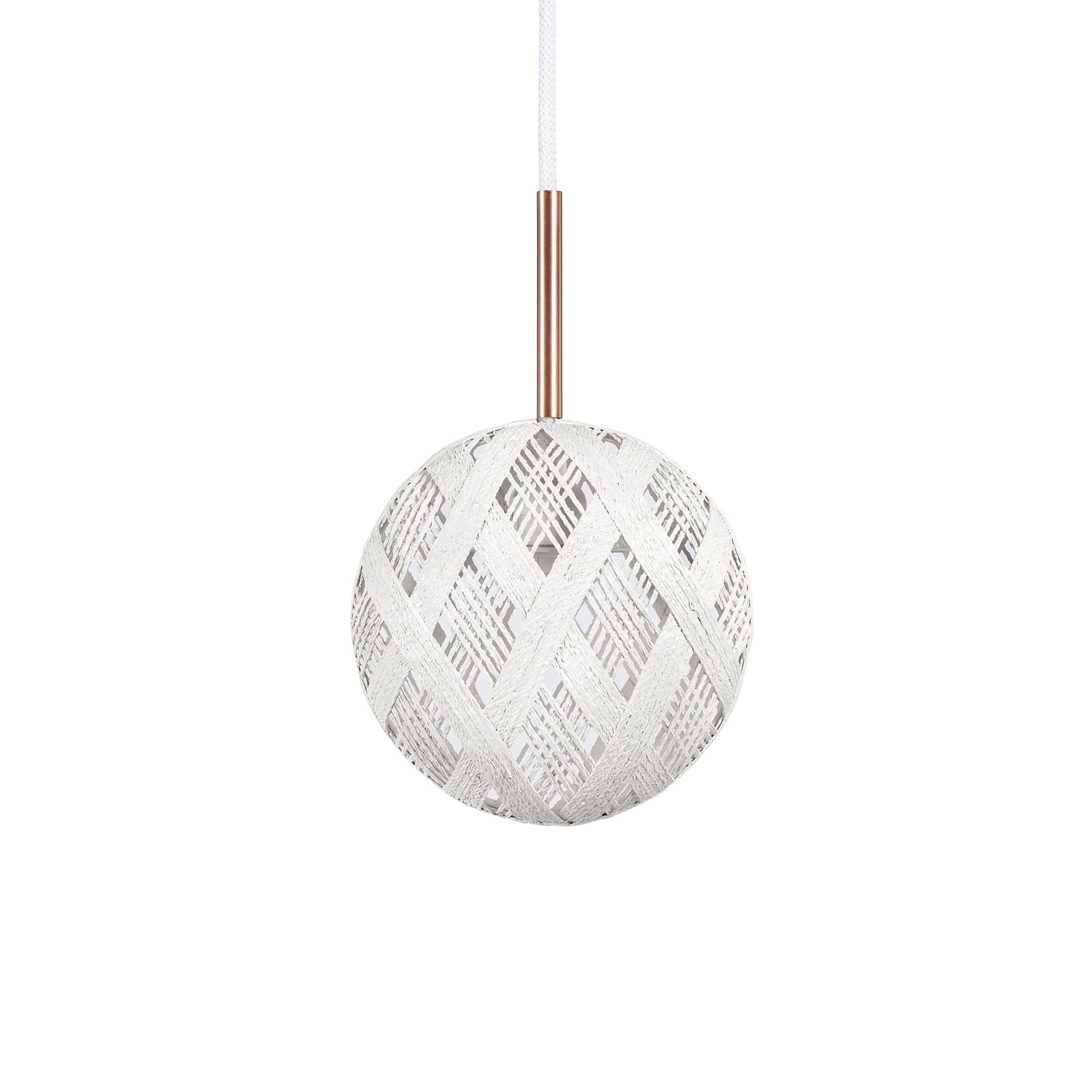 Chanpen XS Hängeleuchte, weiß, Ø 19 cm - Forestier