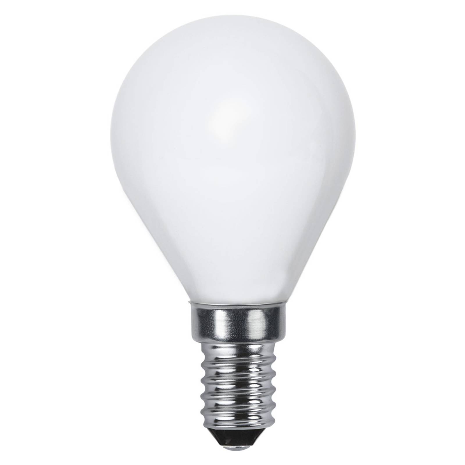 Image of STAR TRADING Ampoule goutte LED E14 2 700 K opale Ra90 4,7 W 7391482036018