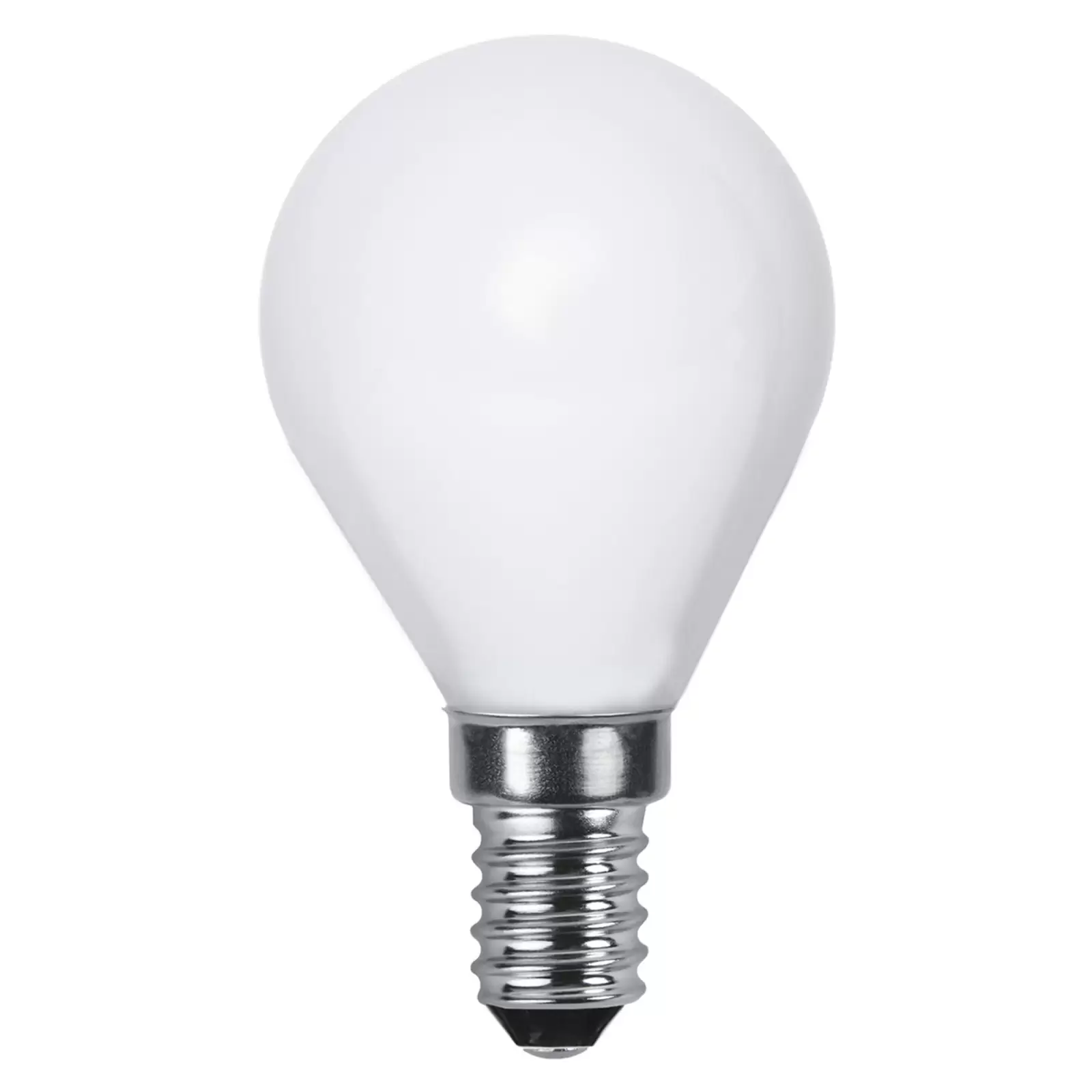 LED-Tropfenlampe E14 opal 4,7W 2.700K Ra90