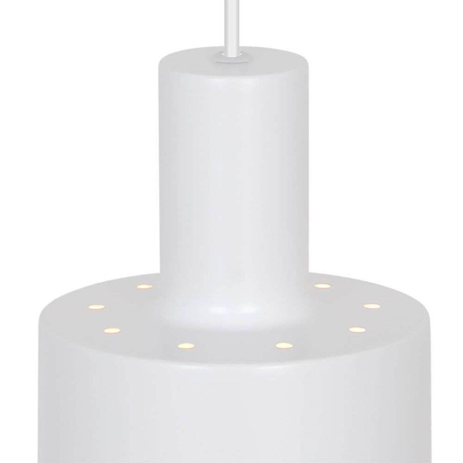 Hengelampe Matis, hvit, Ø 13 cm, metall