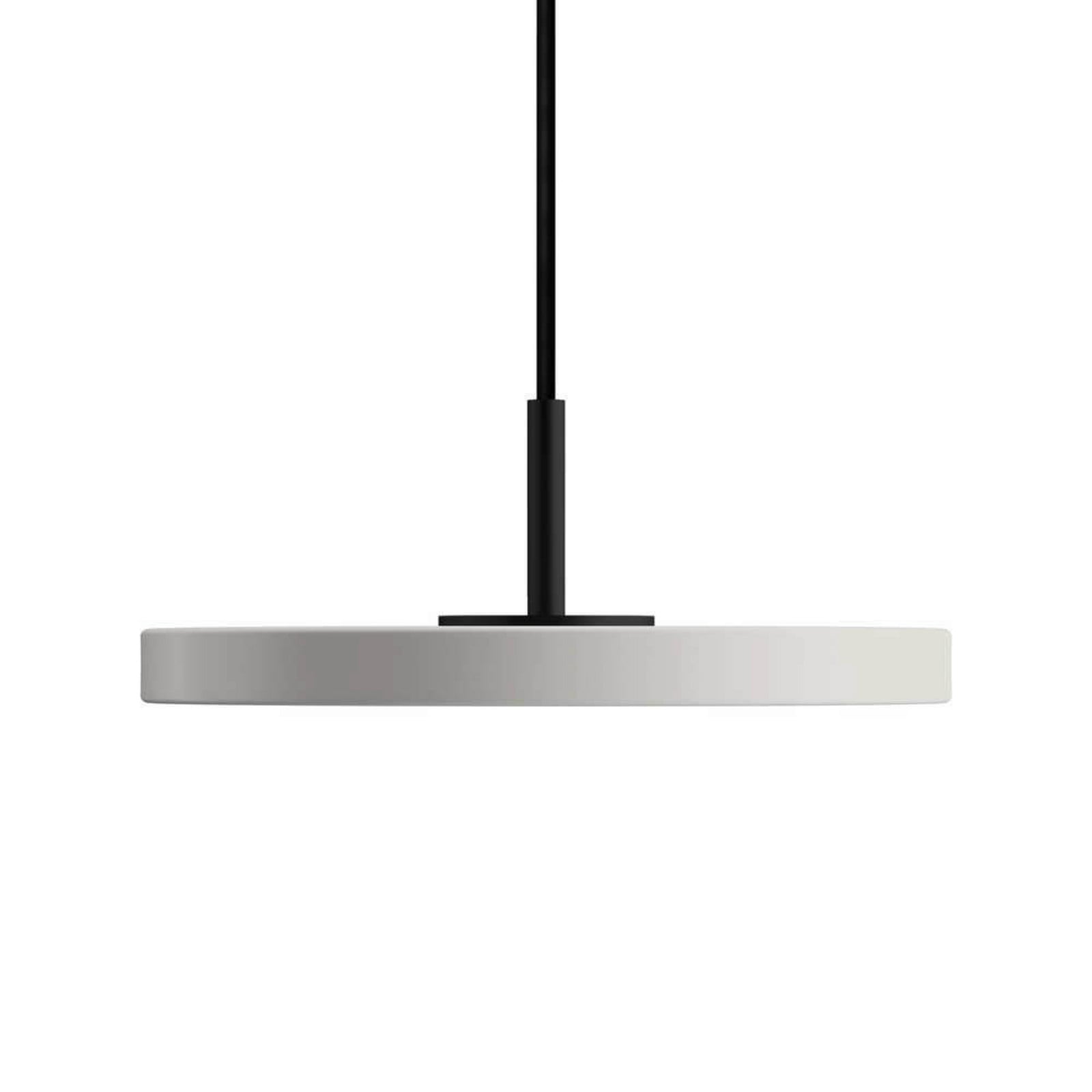 Asteria Pendel Micro Nuance Mist/Black Top UMAGE - Spisestue - Metal