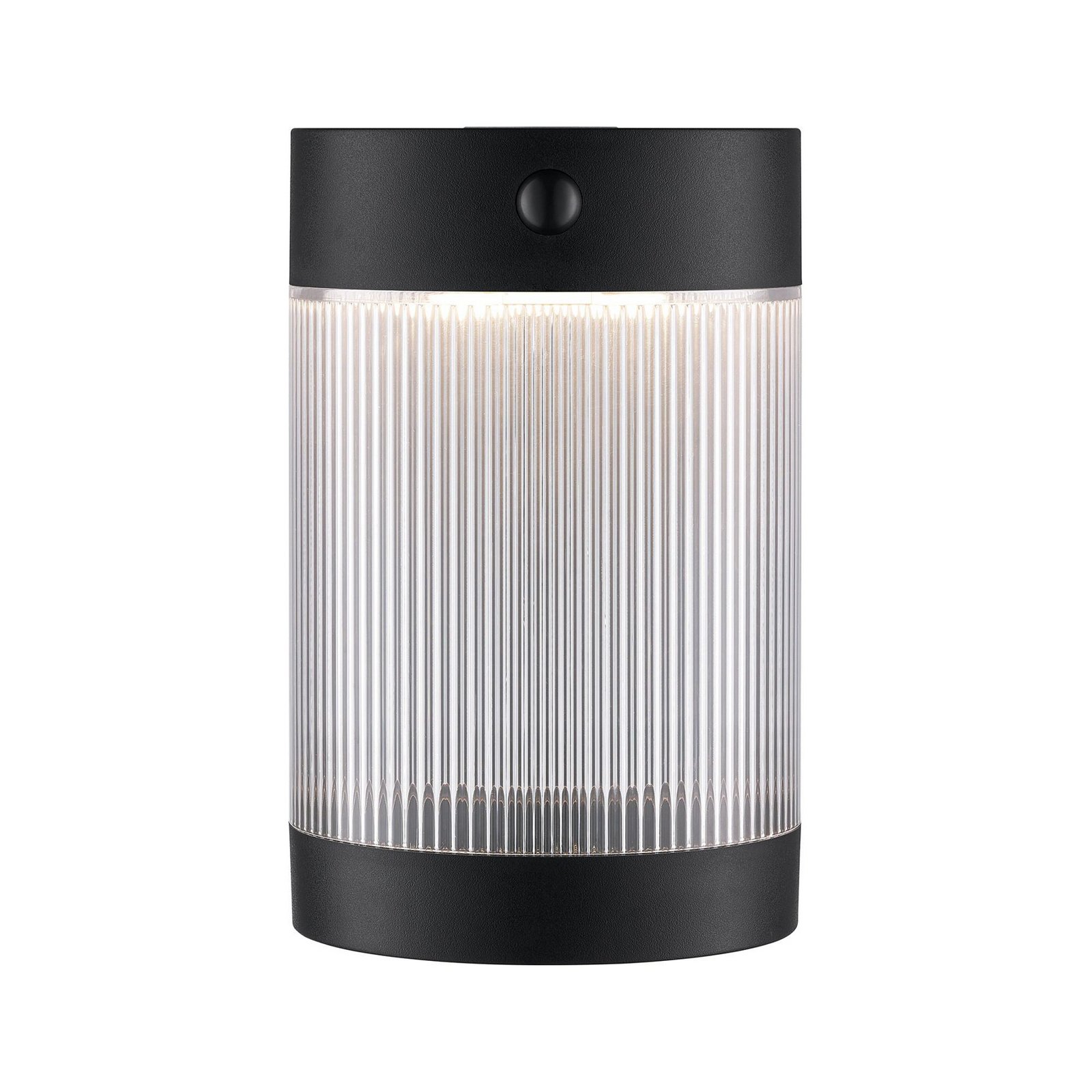 Solar-Außenwandleuchte Coupar, schwarz, Kunststoff, IP44