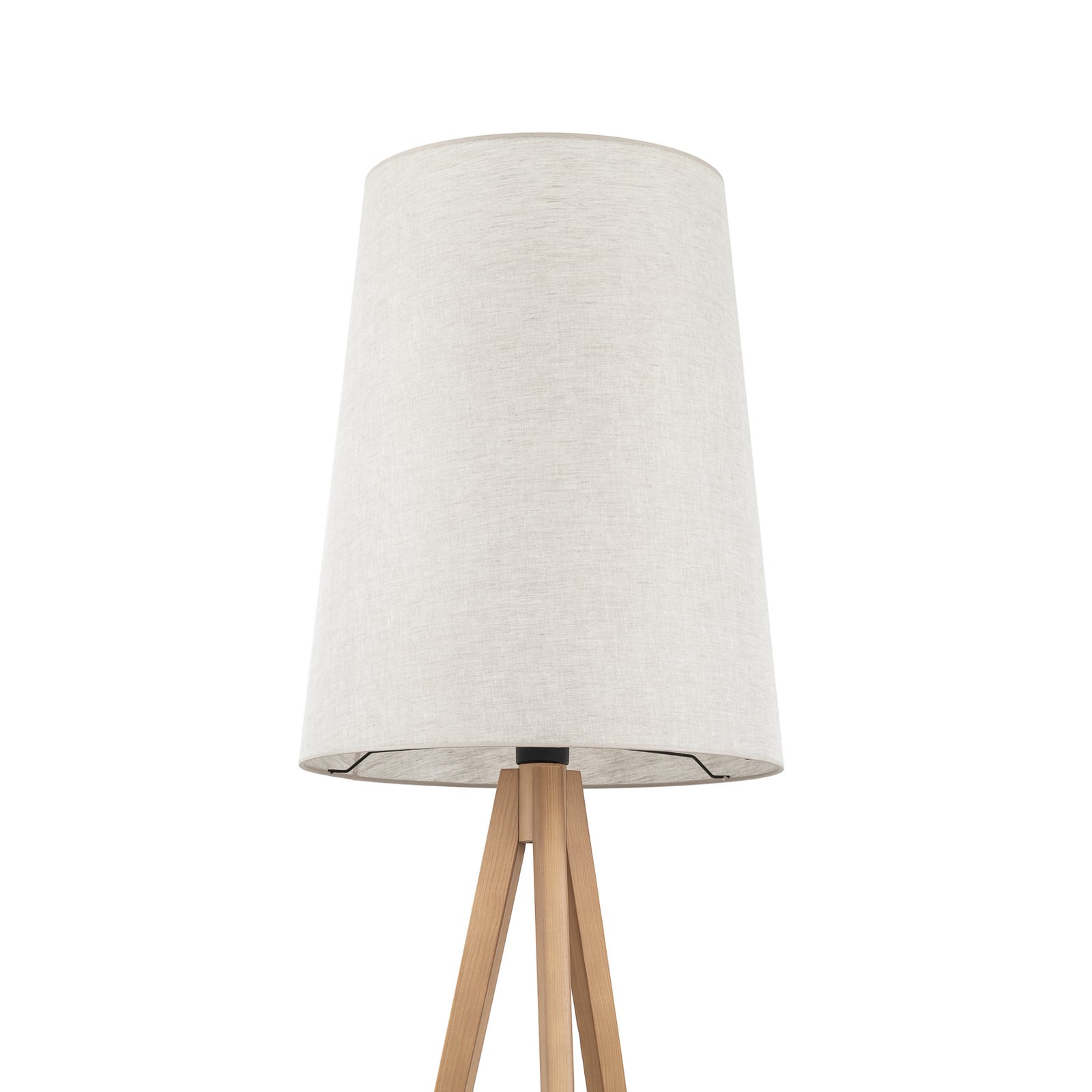 Piantana Walz, color crema, legno, altezza 175 cm, E27