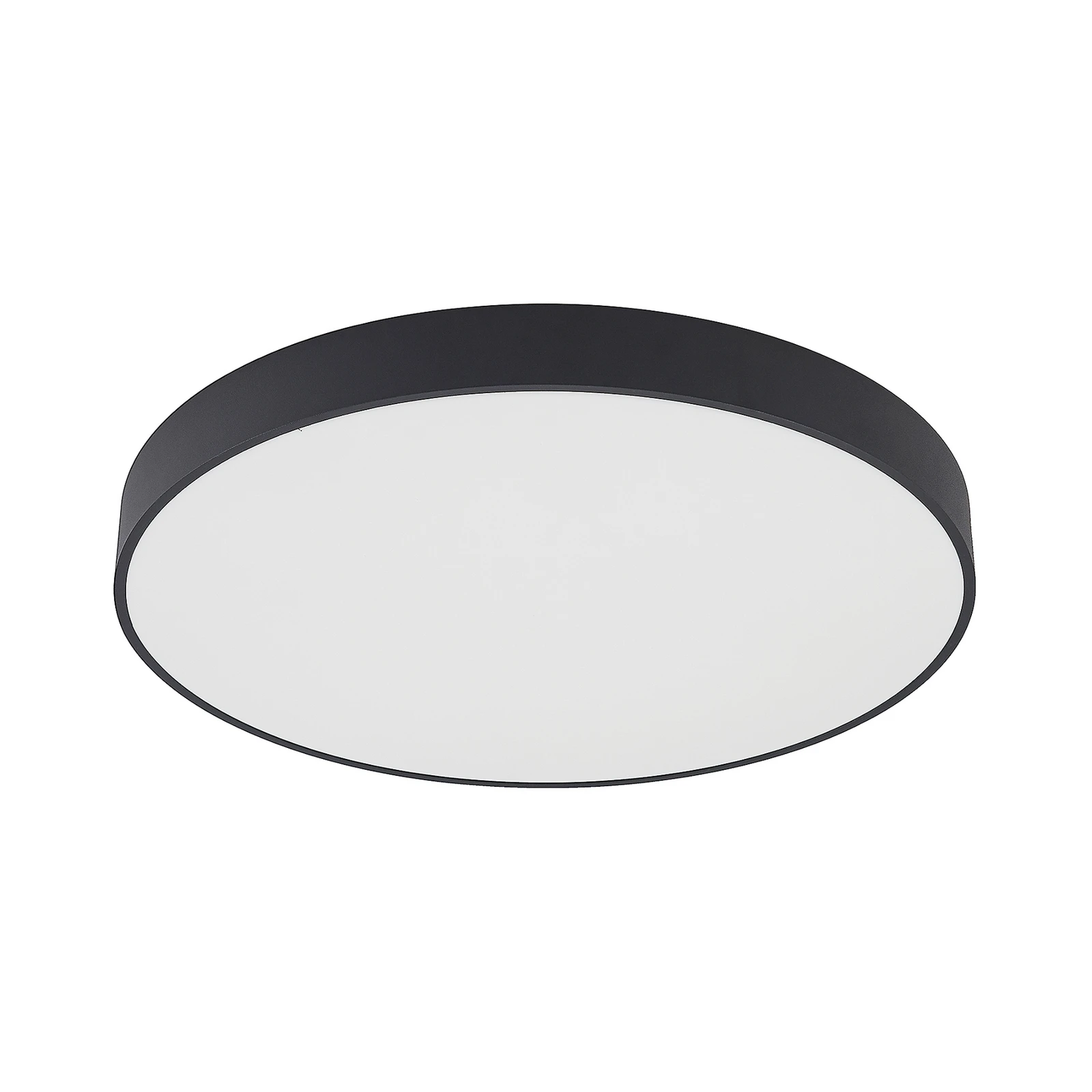 Arcchio LED plafondlamp Vanida, zwart, Ø 60 cm, omhoog/omlaag