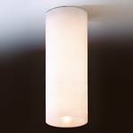Dela mennyezeti lámpa, E27, fehér, üveg, Ø 6,5 cm
