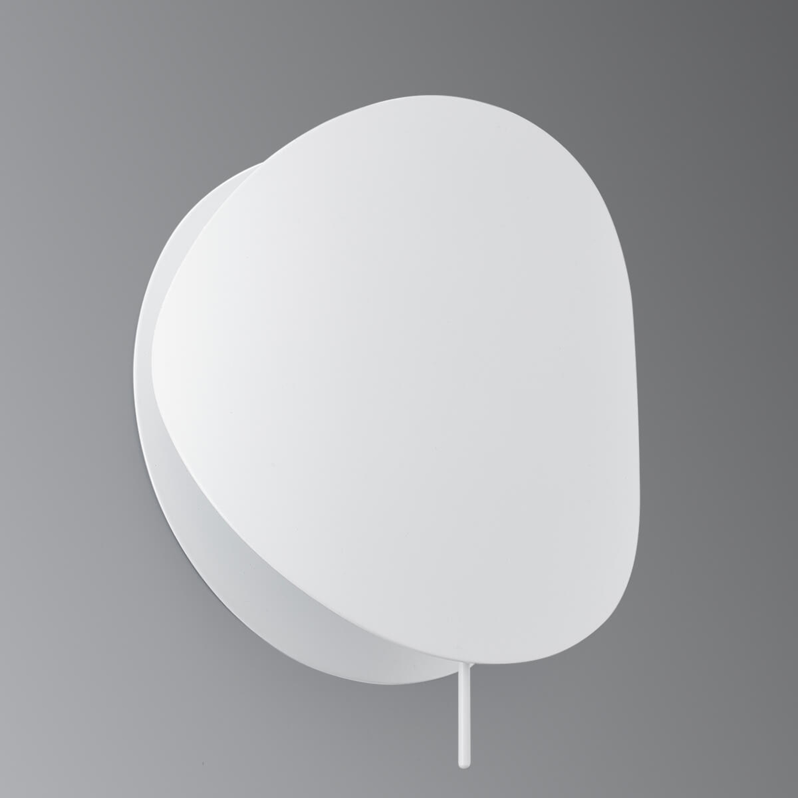 Faro Barcelona Ovo - liten vegglampe med blender - dimbar - moderne vegglys Stue / spisestue - metall