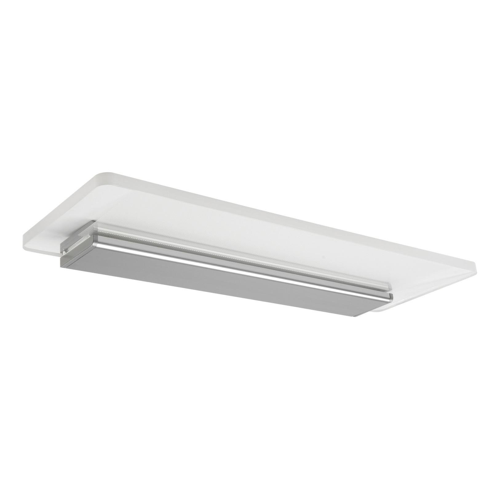 Aplică de perete cu LED Skinny, aluminiu anodizat, aluminiu, PMMA, sus/jos