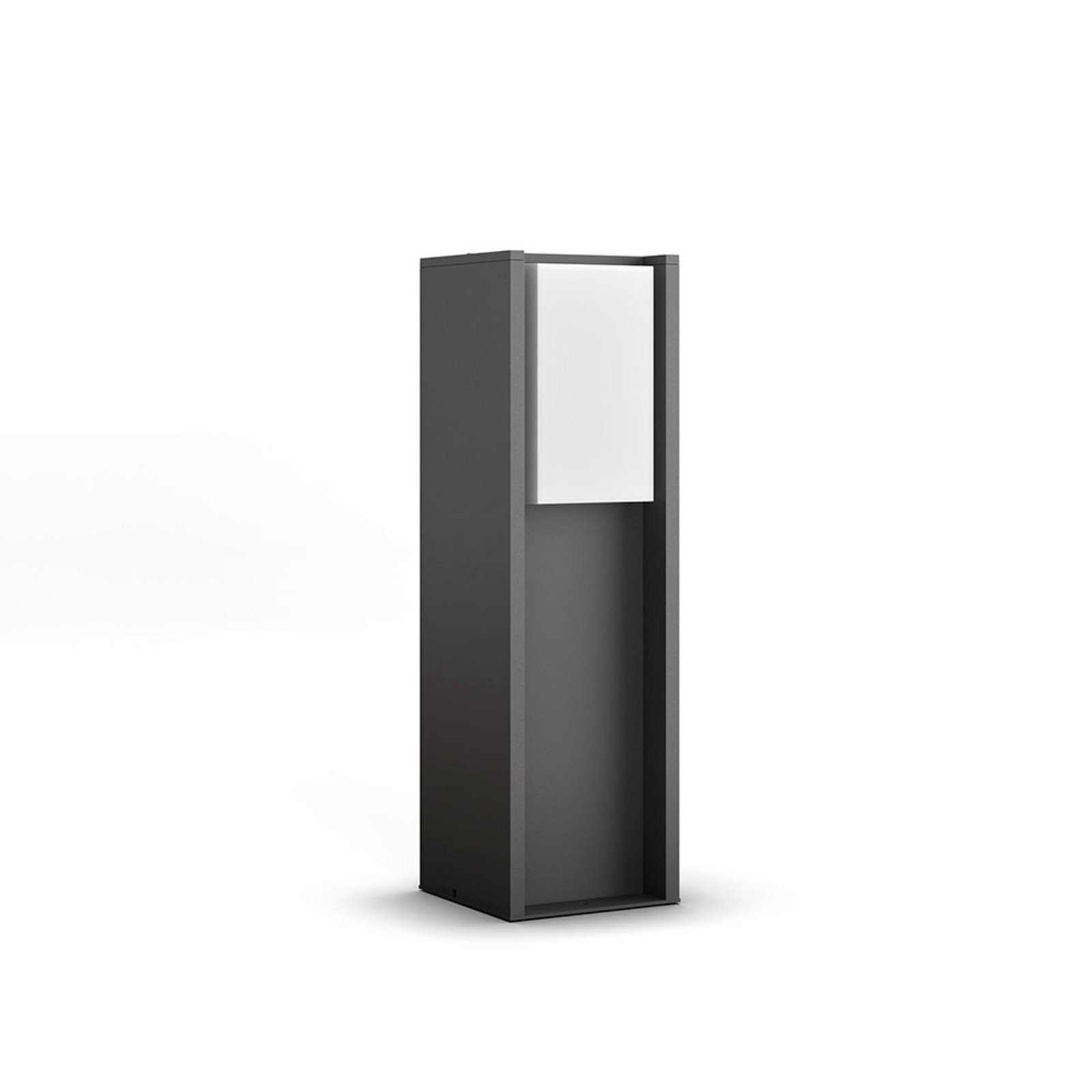 Turaco Outdoor Bollard Wide Hue White Antracit - Philips Hue