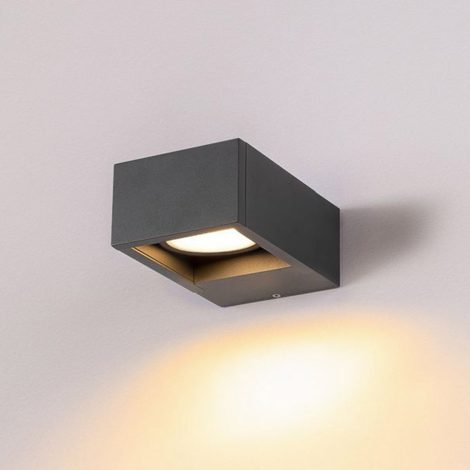 SLV Eskina Frame LED-utomhusvägglampa 1 lampa CCT