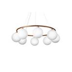 Miira 8 Circular Luster tamno Bronca/Opal White - Nuura