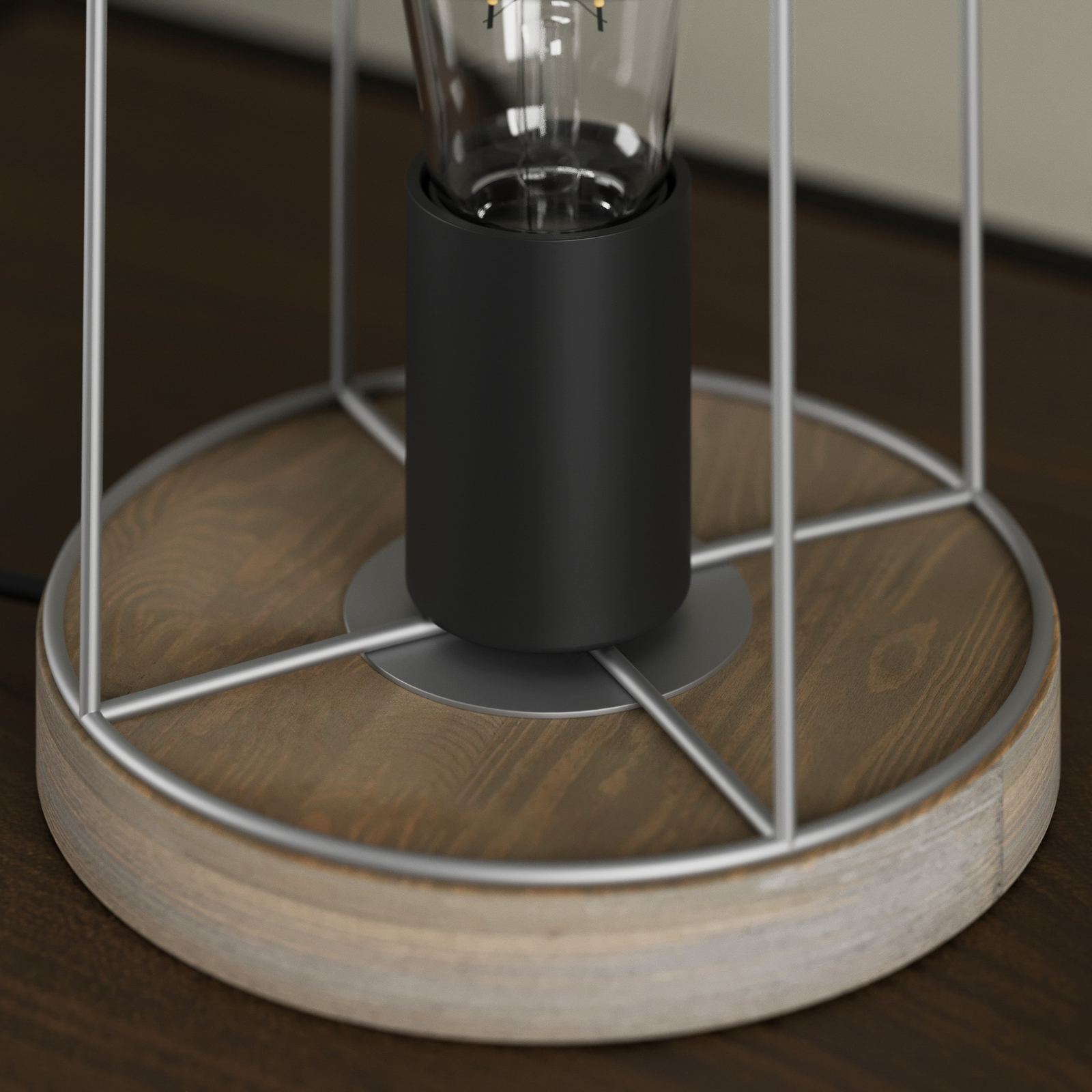 Envolight Neptuna lampa stołowa metalowy klosz