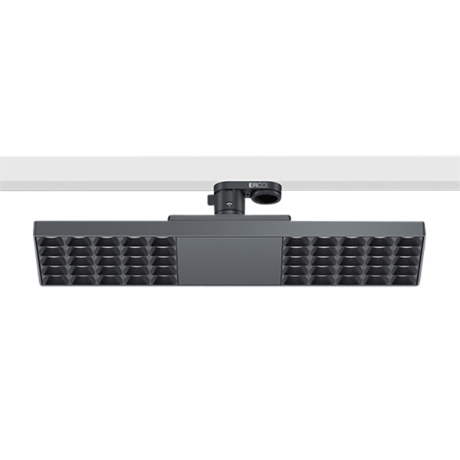 ERCO Jilly 230V 15W oval wide 830 schwarz/schwarz
