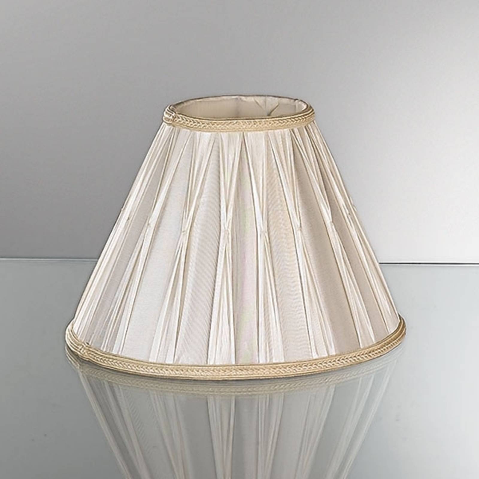 Levně Náhradní stínidlo pro stolní lampy, plis., 30,5 cm