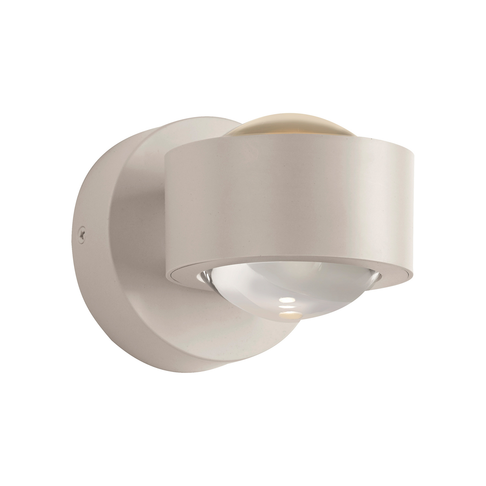Schöner Wohnen LED wall lamp Chia, sand breeze 3,000 K up/down Schöner Wohnen LED wall lamp Chia, sand breeze 3,000 K up/down