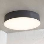 LED-Außendeckenlampe Lahja, IP65, dunkelgrau