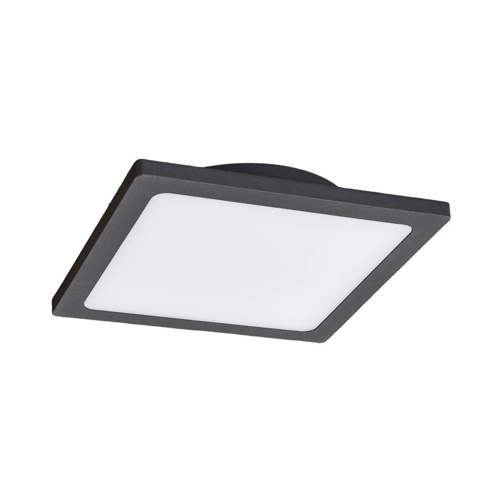Lucande LED-Außendeckenlampe Mabella, 23 cm, anthrazit, IP65