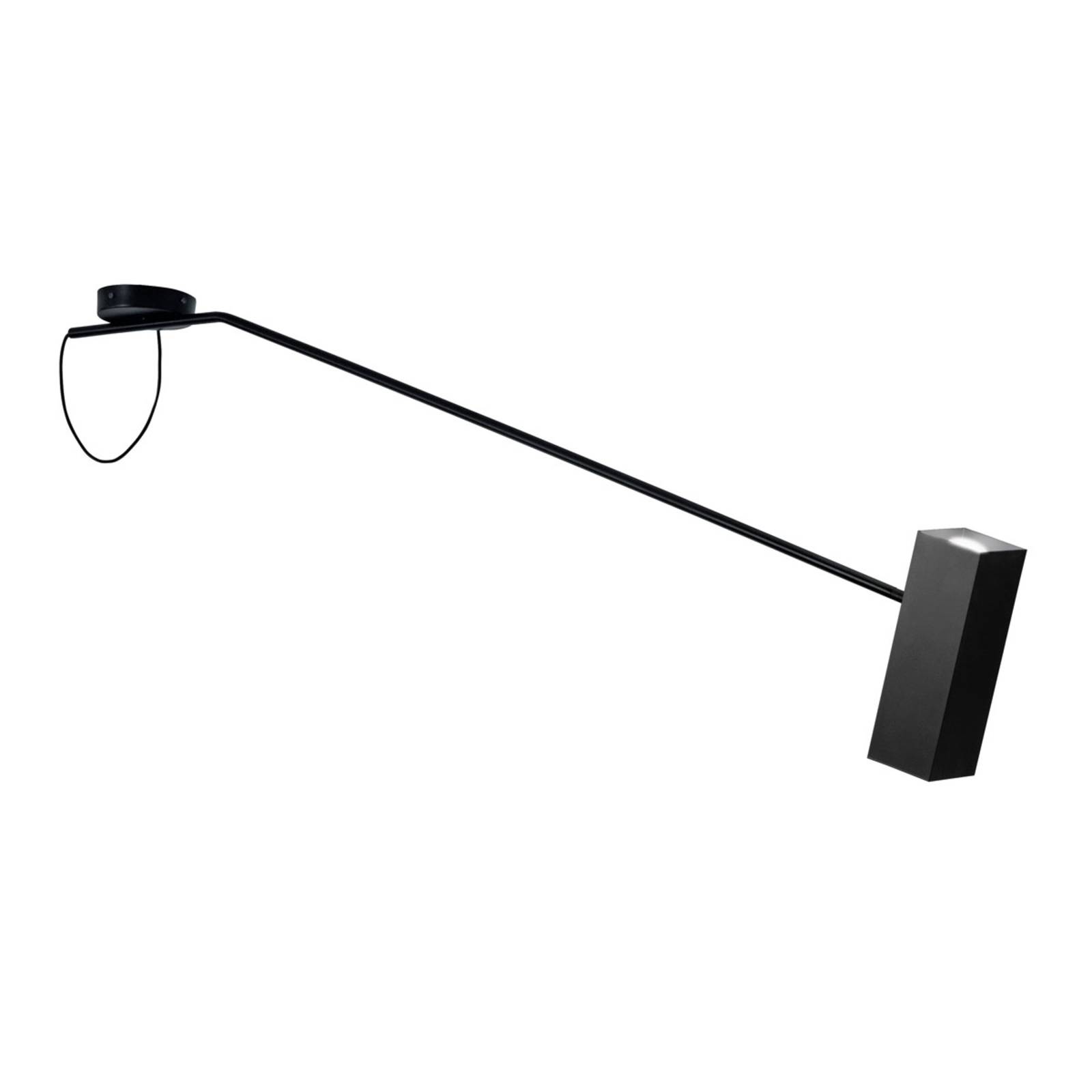 Modo Luce Dejavú lampa sufitowa 95 cm czarna