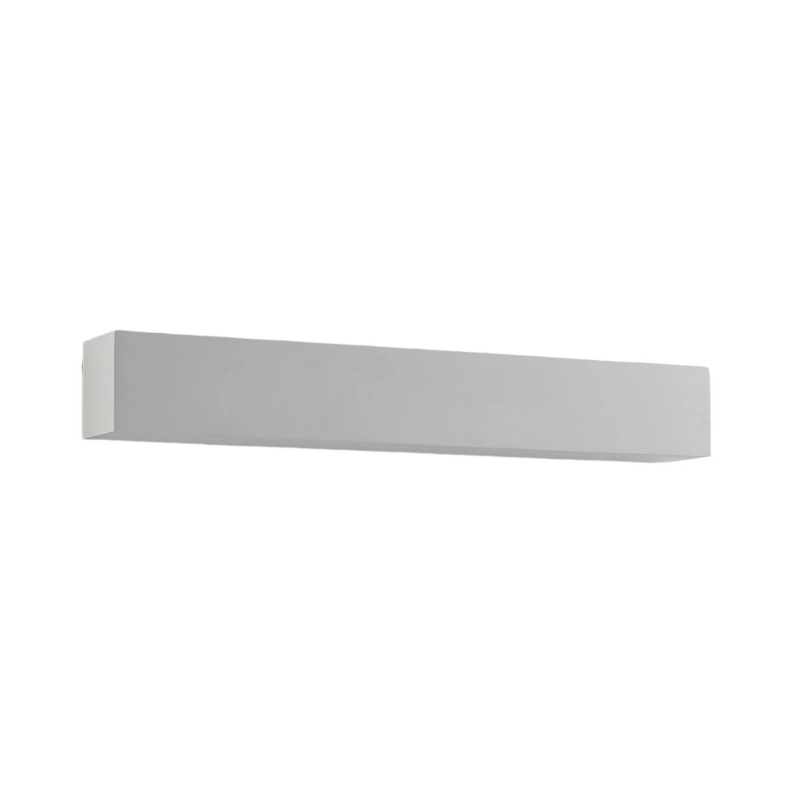 Applique murale Lindby Santino, 51 cm, plâtre, G9, à peindre