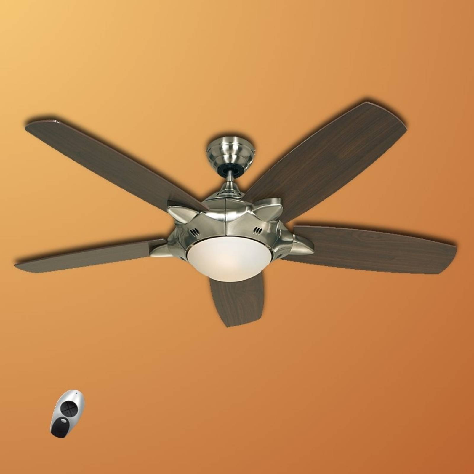 E-shop Osvetlený stropný ventilátor Mercury