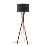 Auriane Podna lampa Crna/Walnut - Lucande