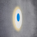 Escale Blade Open LED-Wandleuchte RGBW weiß