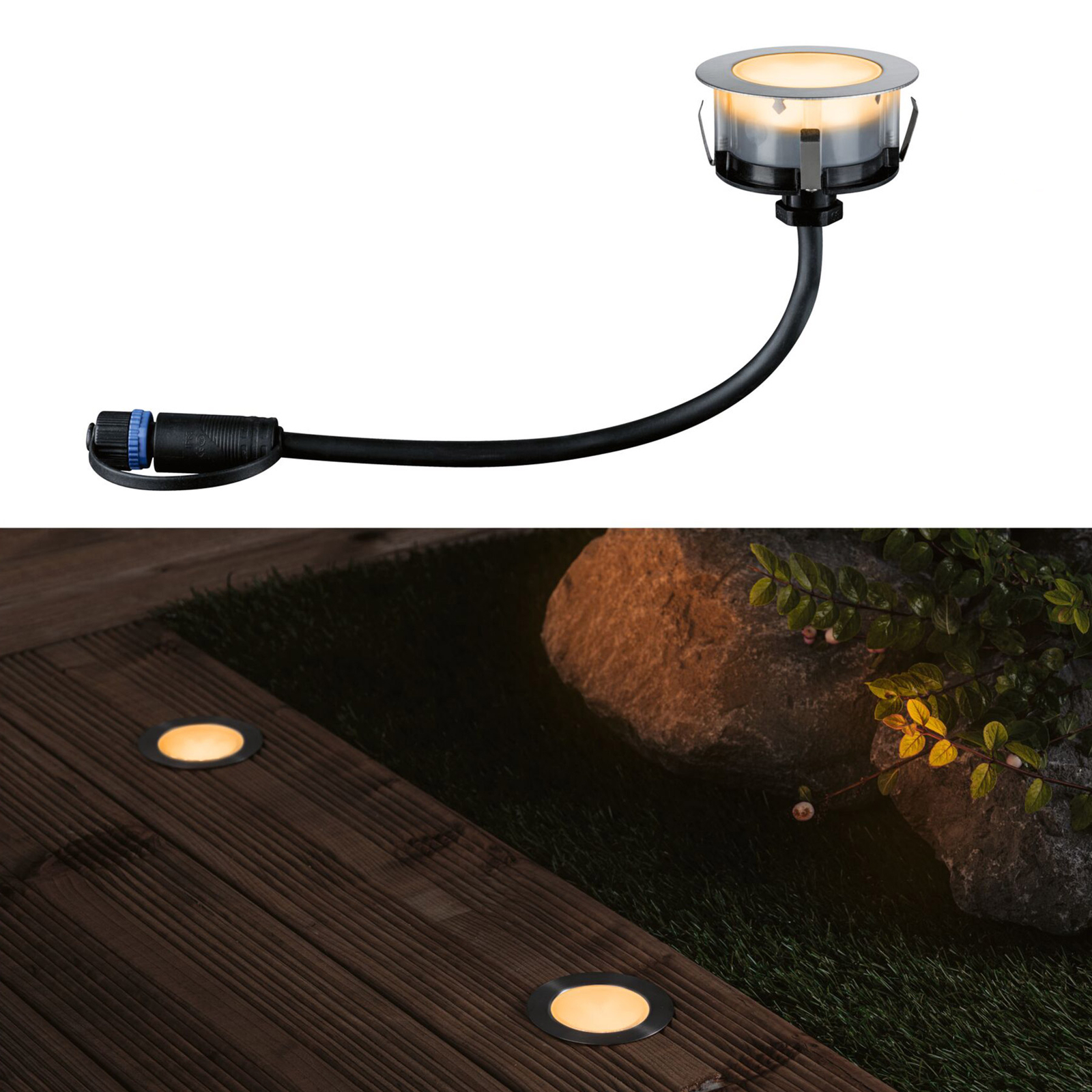 Paulmann Plug & Shine LED-Einbauleuchte 2W 1er