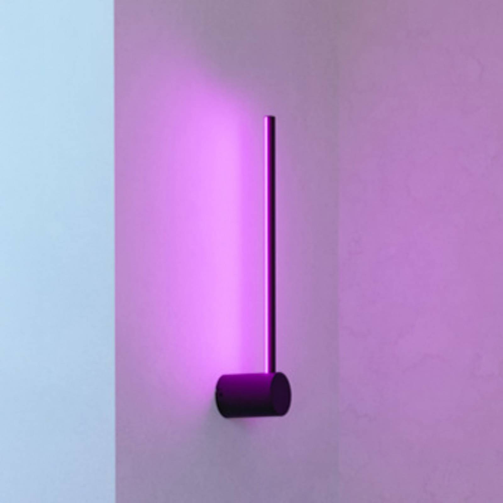 EGLO connect – inteligentna kinkiet LED FLATRON-Z, czarny, 48 cm