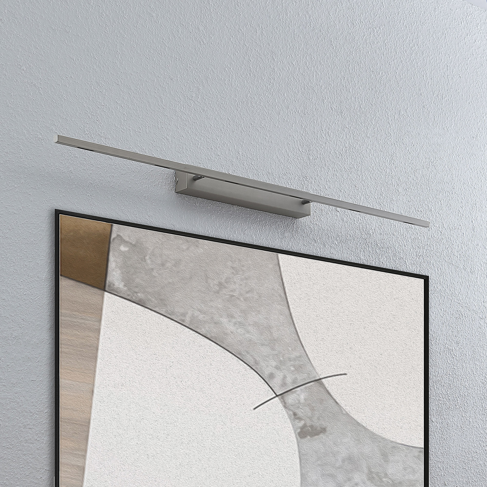 Alexis Vegglampe L118 Nickel/Chrome - Lucande