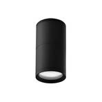 Luminária embutida Egger CL 15, preto, Ø 9 cm, alumínio, IP44