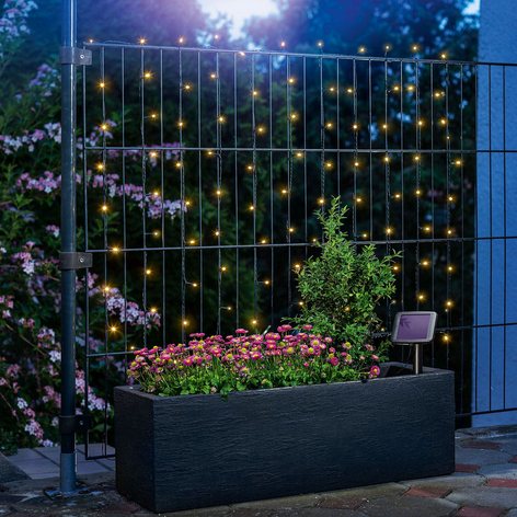 LED-solar-lichtketting Premium met 100 LEDs
