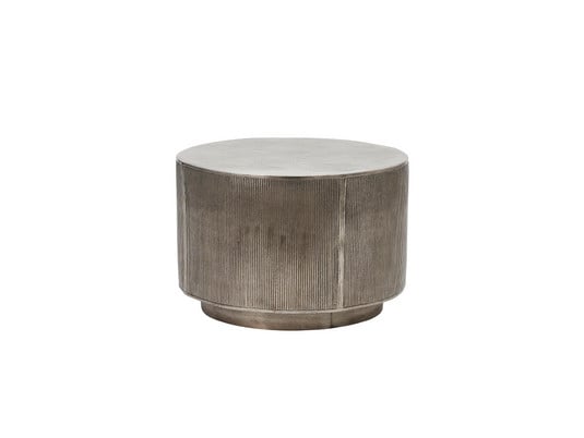Rota Sohvapöytä H35 Ø50 Brushed Silver - House Doctor
