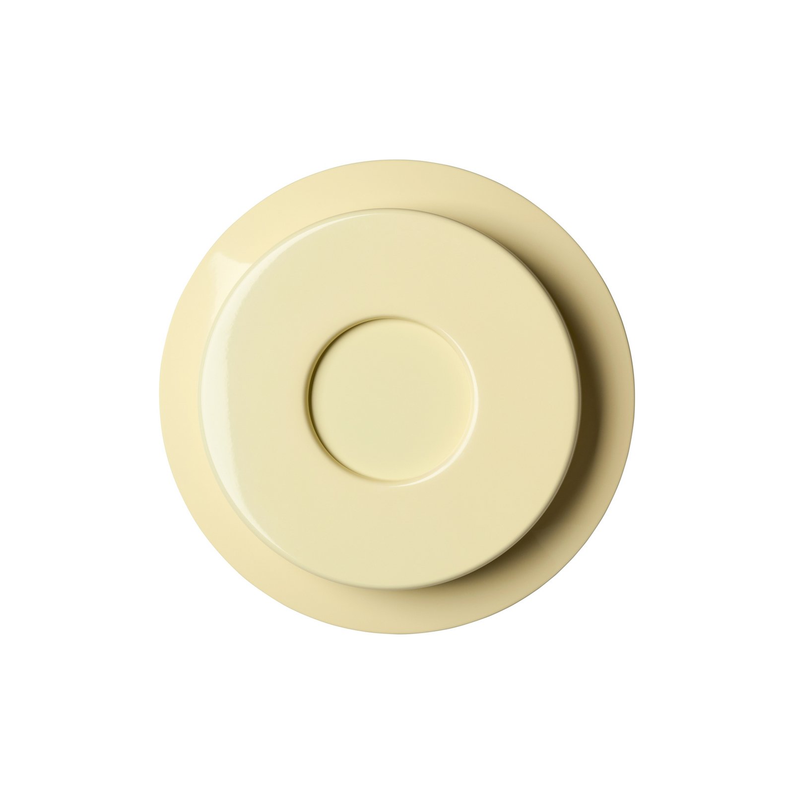 Lille 18 Wandlampe, vanille, Aluminium, Ø 18 cm - Pholc