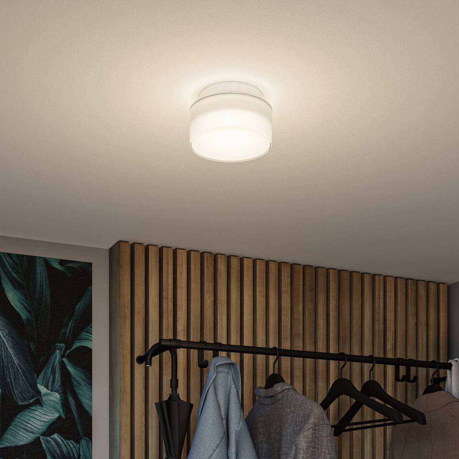  Paulmann Paulmann Led Ceiling Light Maro, White, ø 16 Cm, Ip44 