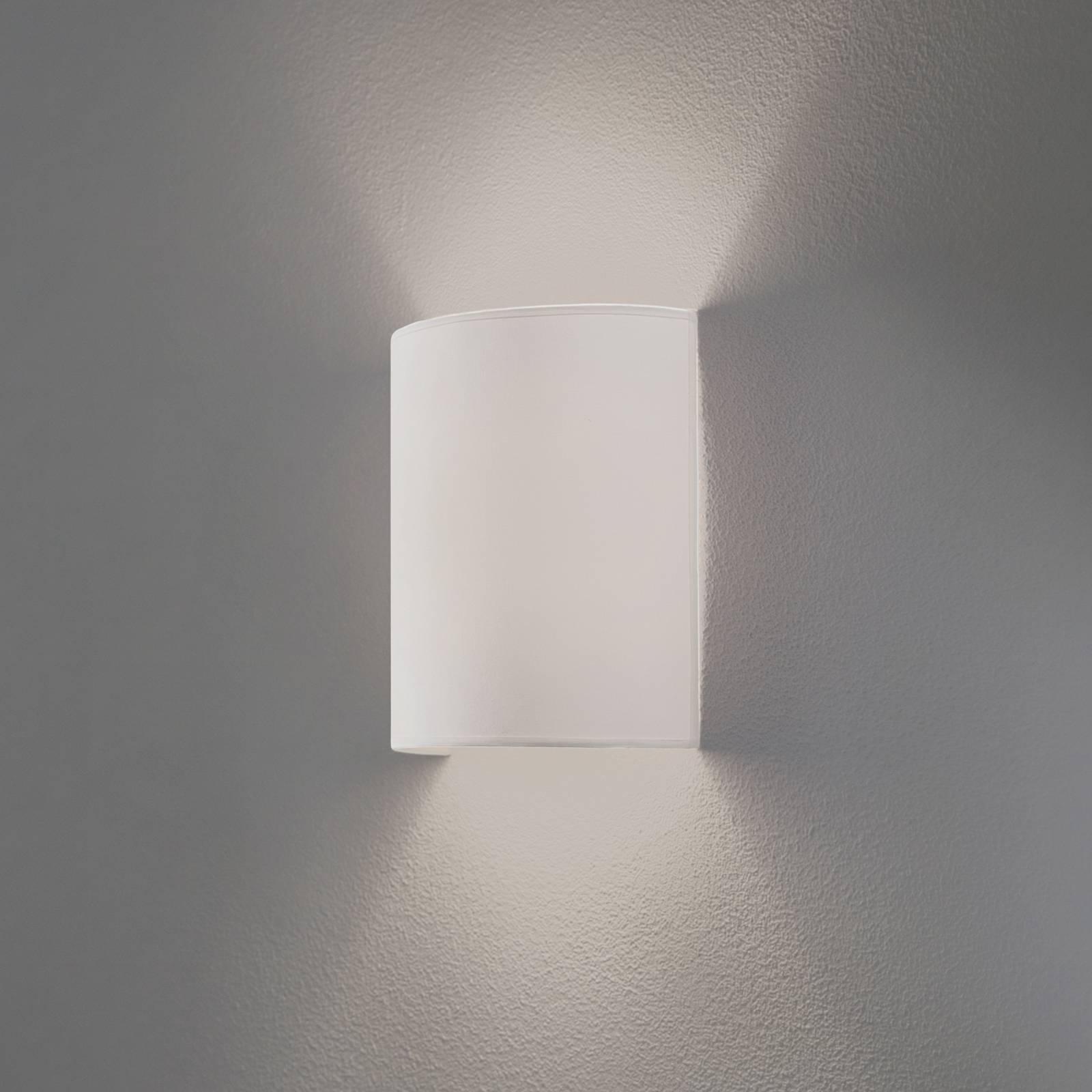 Wandleuchte Celine, weiß, Stoff, E27 günstig online kaufen