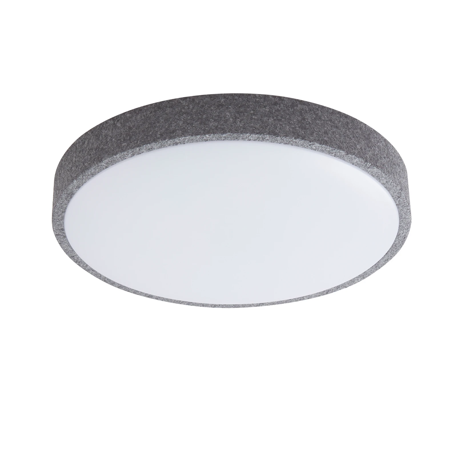 Lindby Smart LED-loftlampe Elmor Ø 39 cm grå RGB CCT