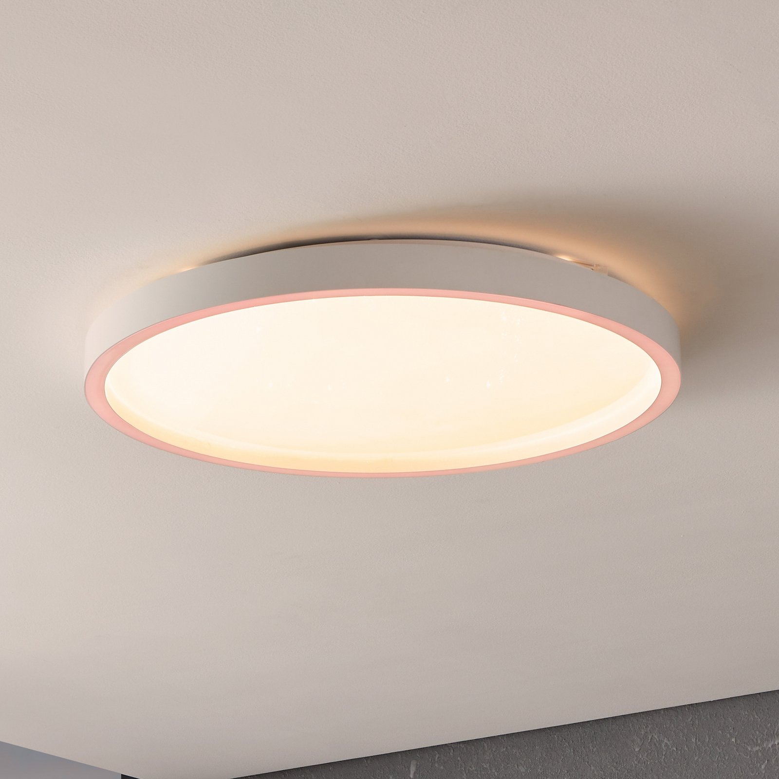 EGLO connect Montemorelos-Z, RGBW, weiß, Ø57cm