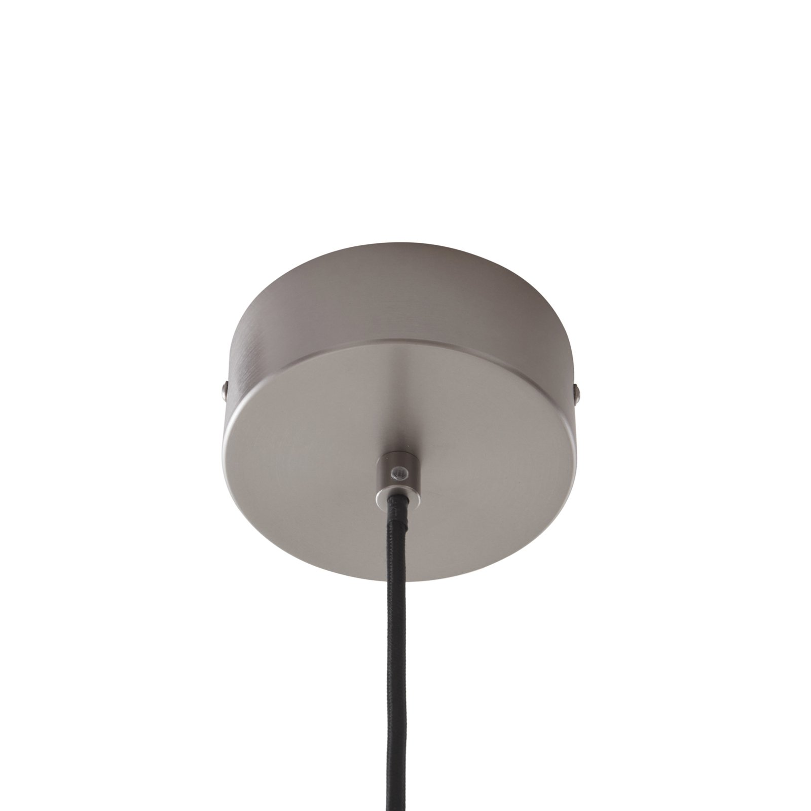 Lucande LED-es függőlámpa Faelinor, szürke, alumínium, Ø 35 cm