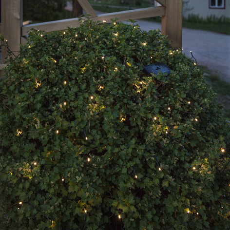 LED-solcellelenke Bassis, 10 m lang