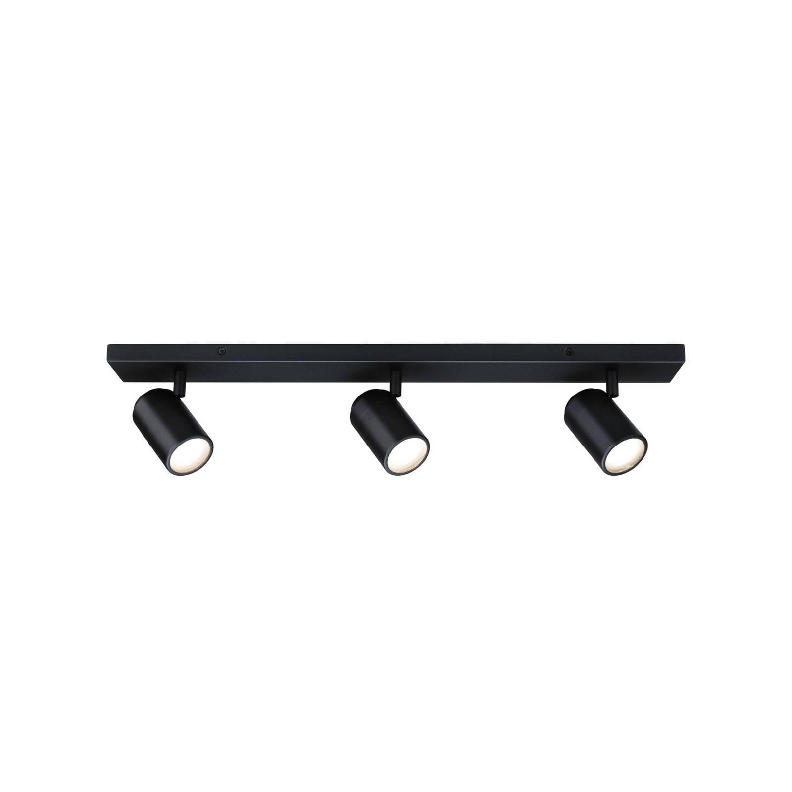 Paulmann Deckenstrahler Zyli schwarz Länge 60 cm 2-flg. IP44