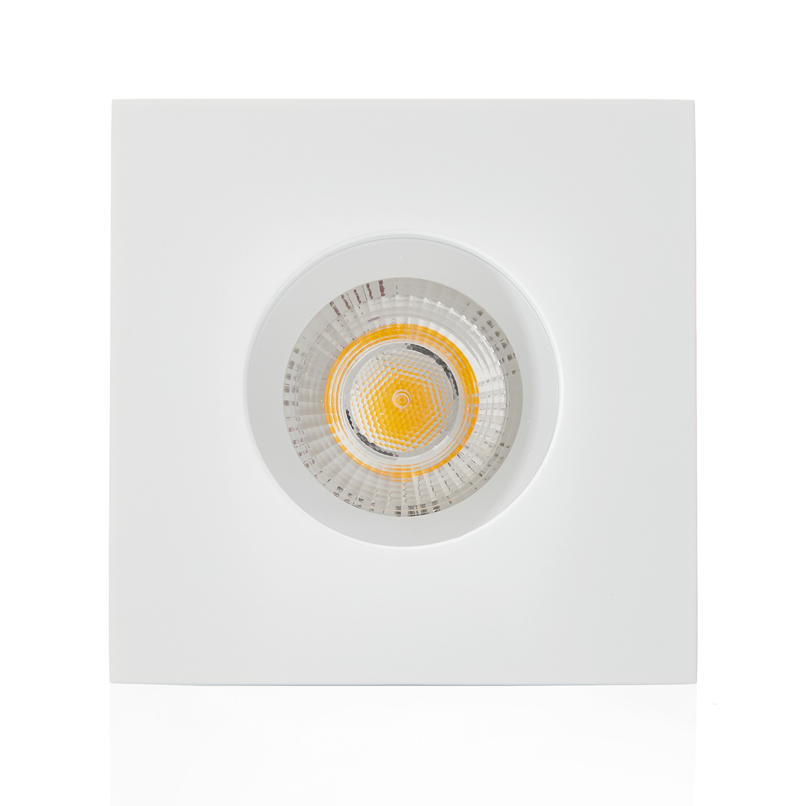 Arcchio Raku LED-Einbauleuchte eckig, 9,3cm