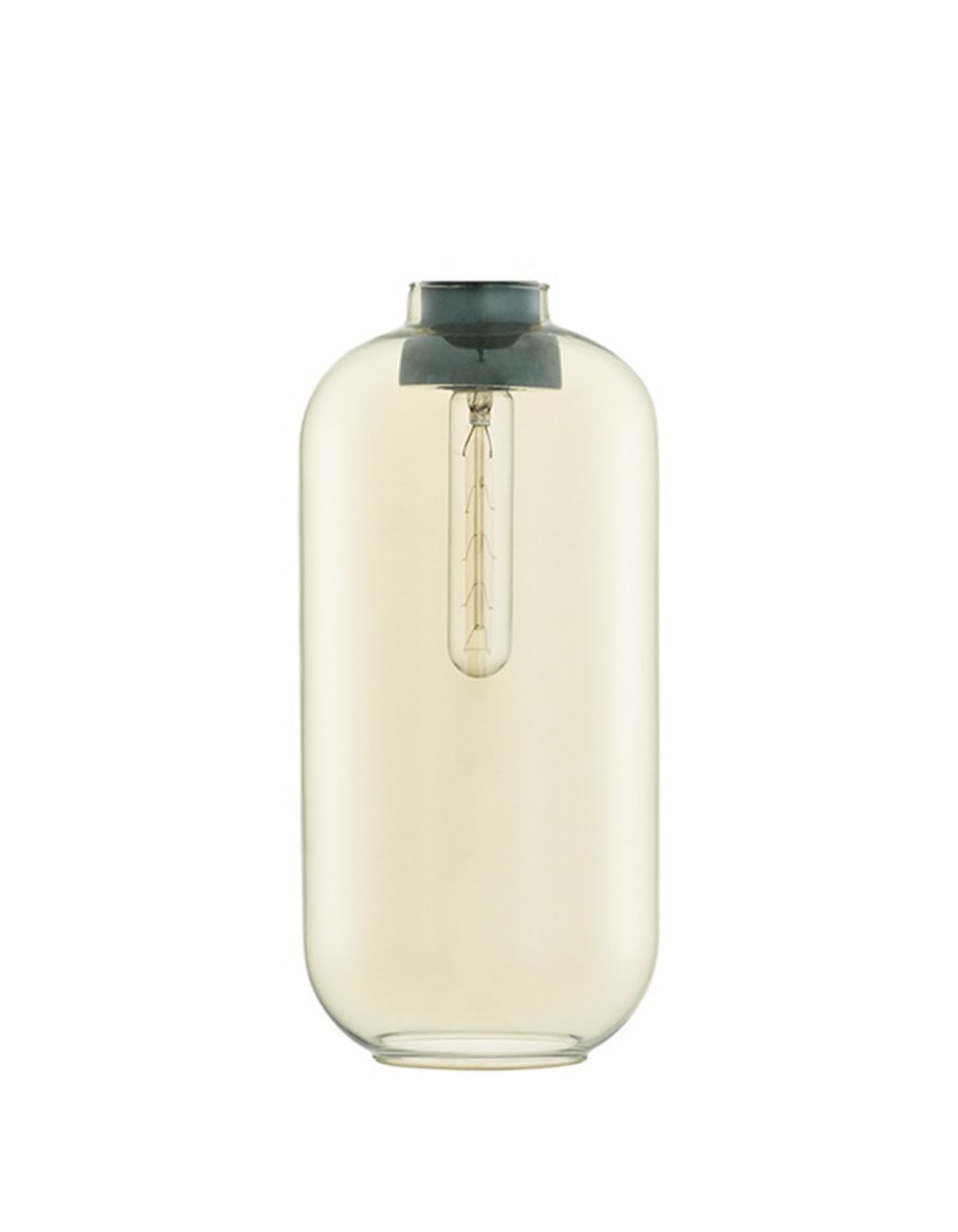 Amp Glas t/Large Pendel Guld Normann Copenhagen