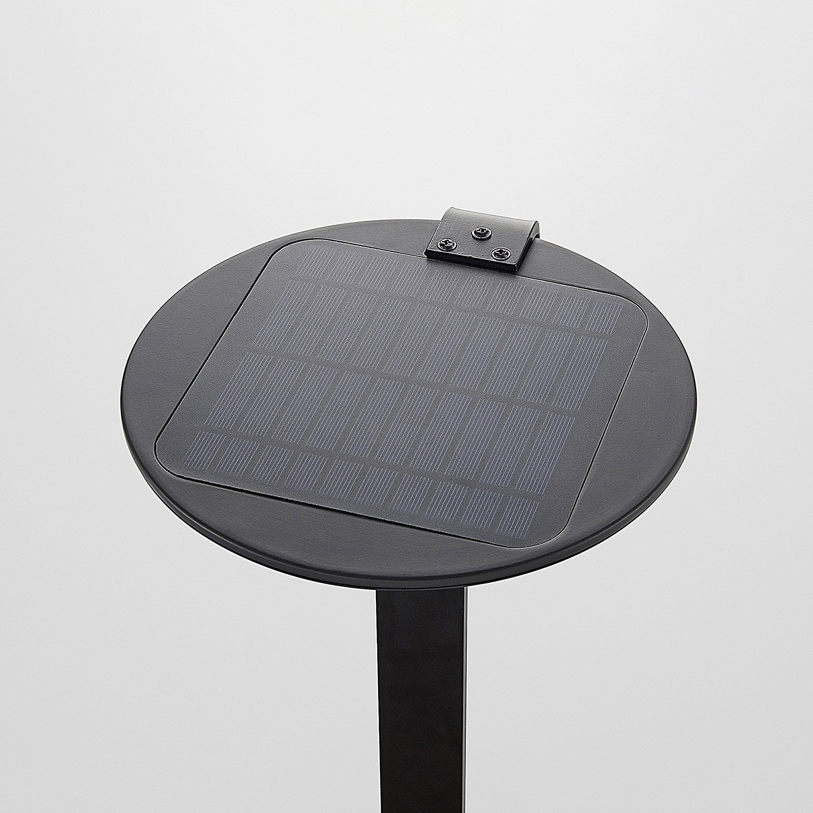Lindby Clamor LED-aurinkokennovalaisin, PIR-sensor