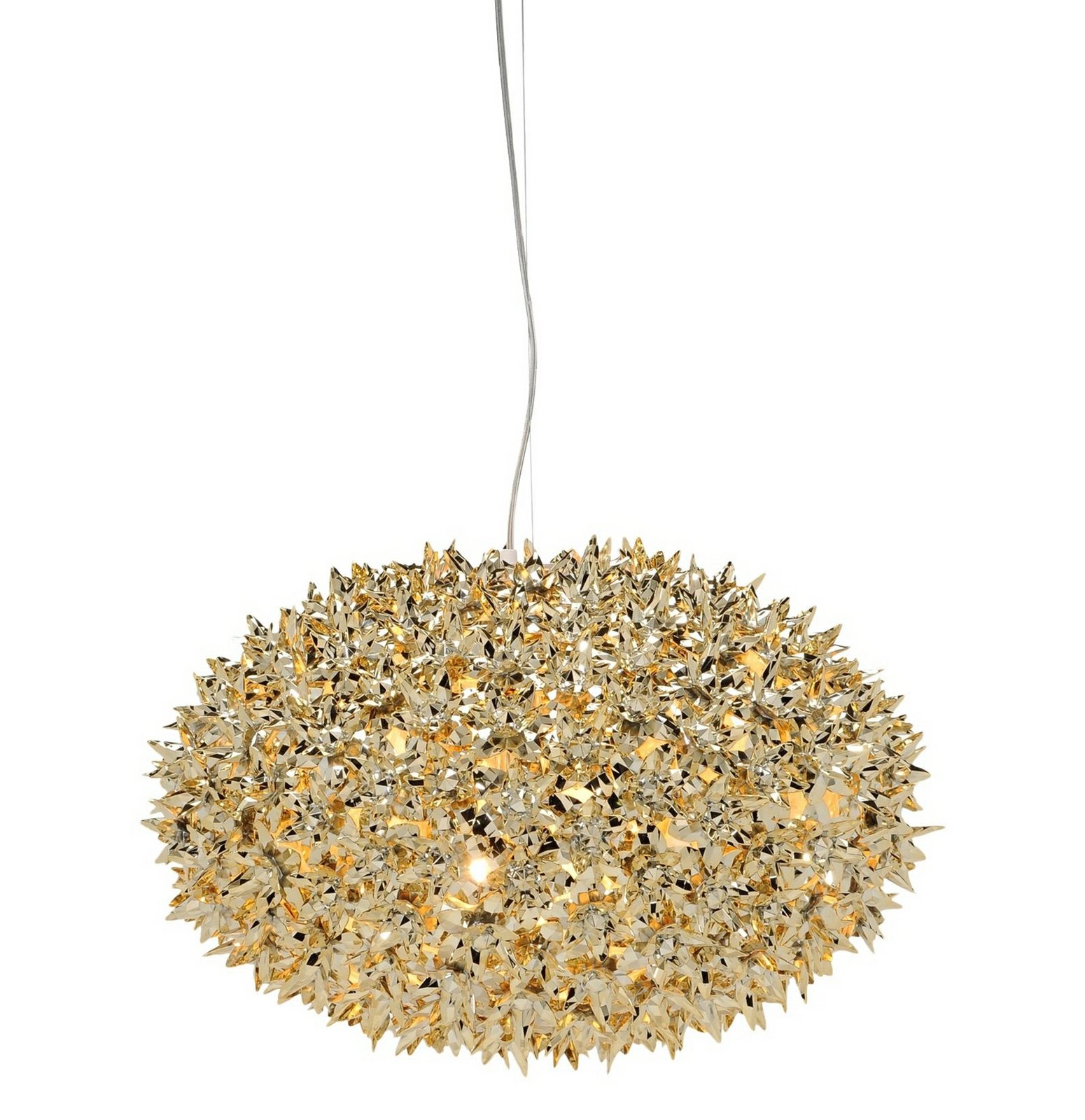 Bloom Taklampa S1 Guld - Kartell