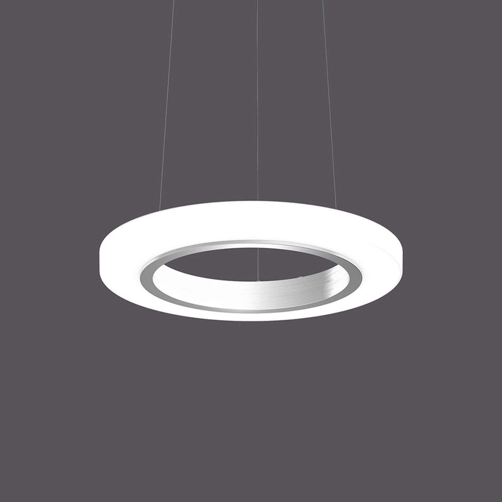 RZB Ring of Fire Pendellampe Glas zylindrisch DALI