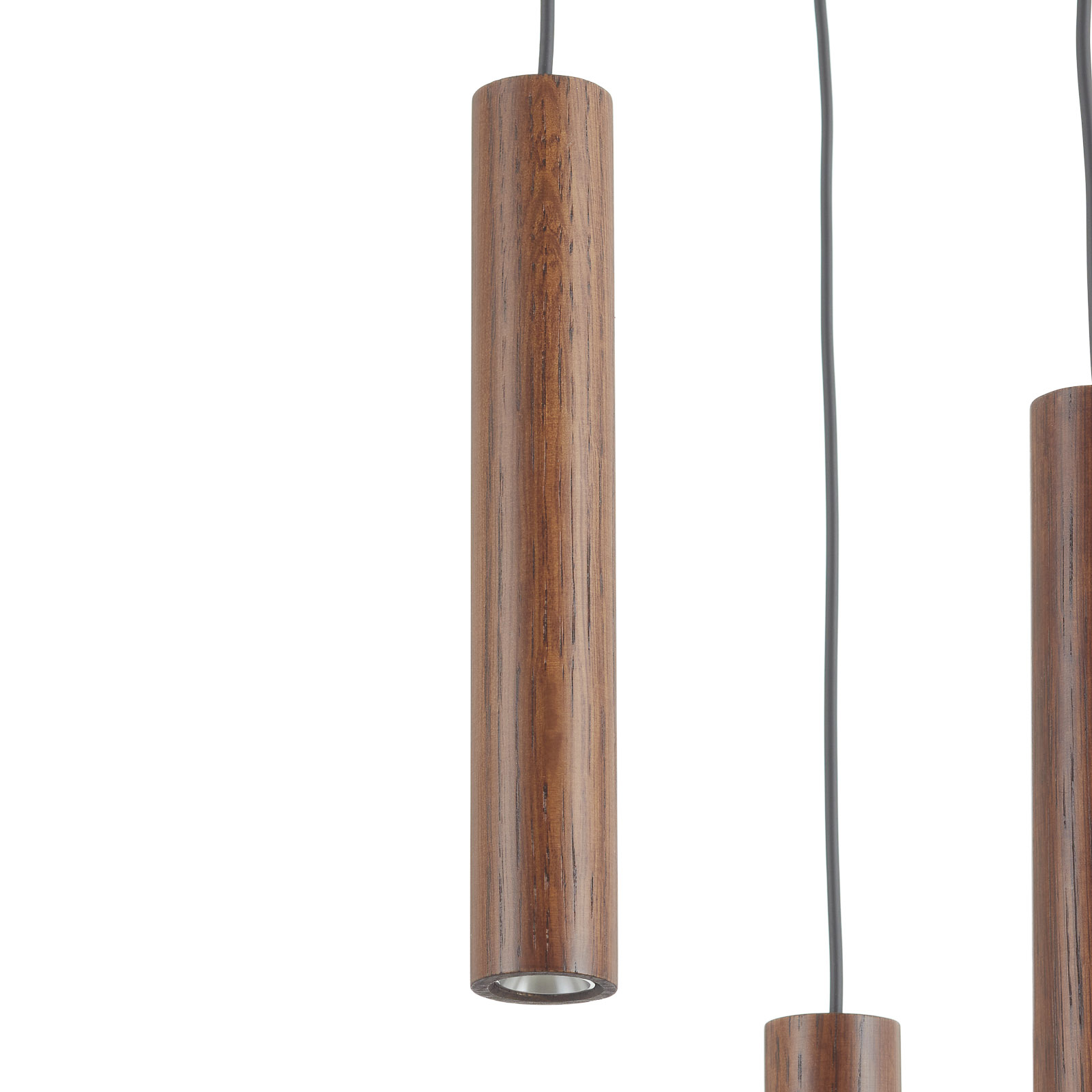 Chimes Cluster 3 Lampada a Sospensione Quercia Scura - UMAGE